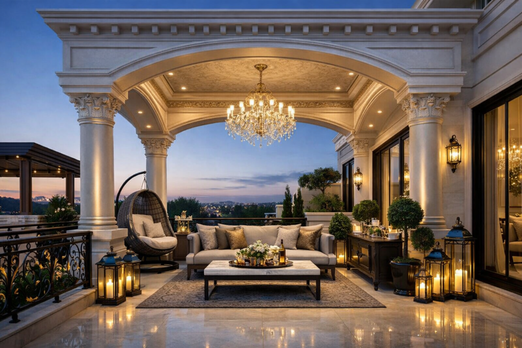 Luxury Balcony Front Design