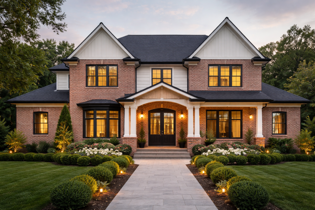 Brick Exterior Home Design