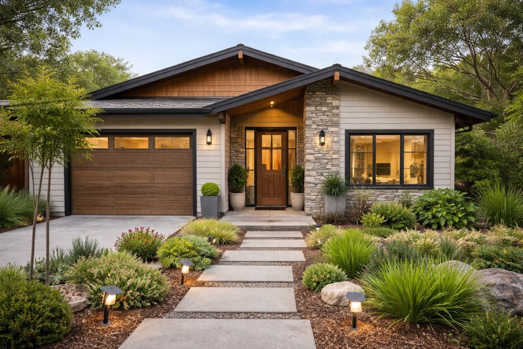 Budget-Friendly Front Elevation