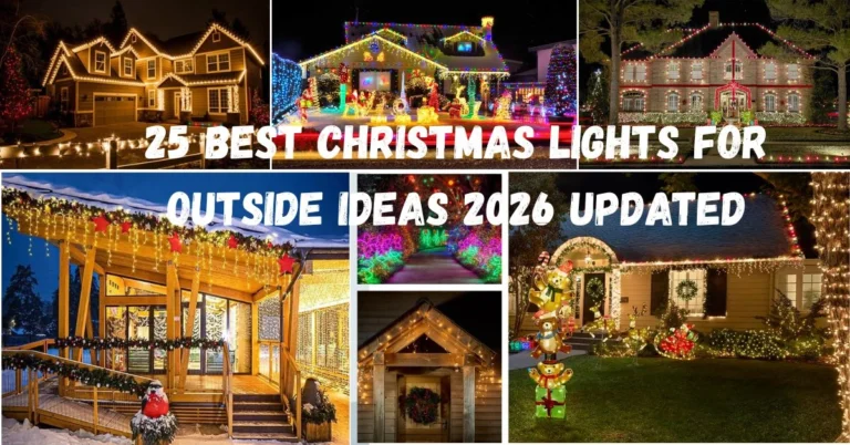 Christmas Lights for Outside Ideas