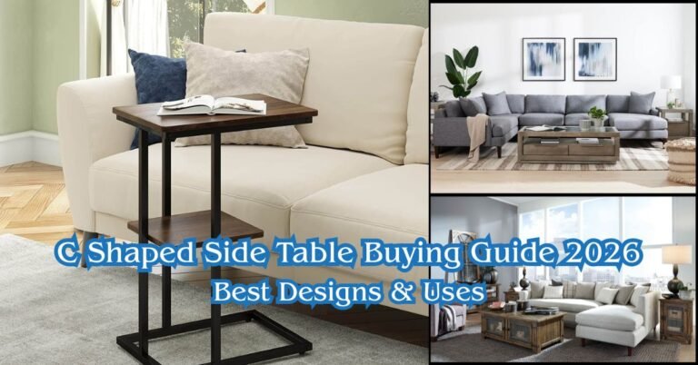 C Shaped Side Table Buying Guide 2026 Best Designs & Uses C Shaped Side Table