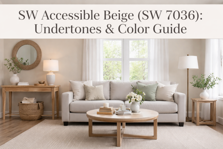 SW Accessible Beige (SW 7036): Undertones & Color Guide SW Accessible Beige