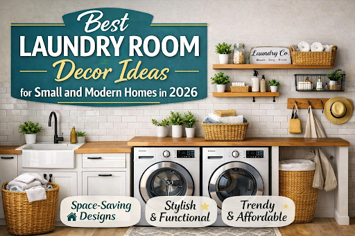 Best Laundry Room Decor Ideas for Small and Modern Homes in 2026 Laundry Room Decor
