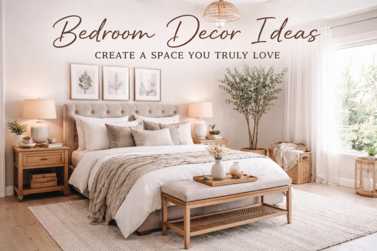 Bedroom Decor Ideas Create a Space You Truly Love Bedroom Decor Ideas