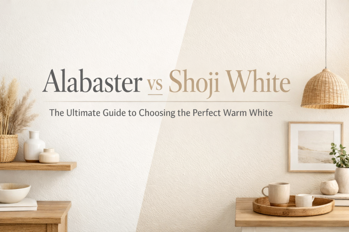 Alabaster vs Shoji White: The Ultimate Guide to Choosing the Perfect ...