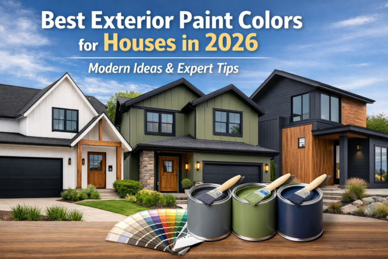 Best Exterior Paint Colors for Houses in 2026: Modern Ideas & Expert Tips Exterior Paint Colors