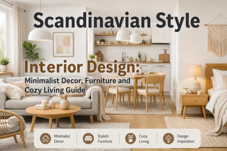 Scandinavian Style Interior Design: Minimalist Decor, Furniture and Cozy Living Guide Scandinavian Style