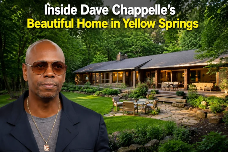 Inside Dave Chappelle’s Beautiful Home in Yellow Springs