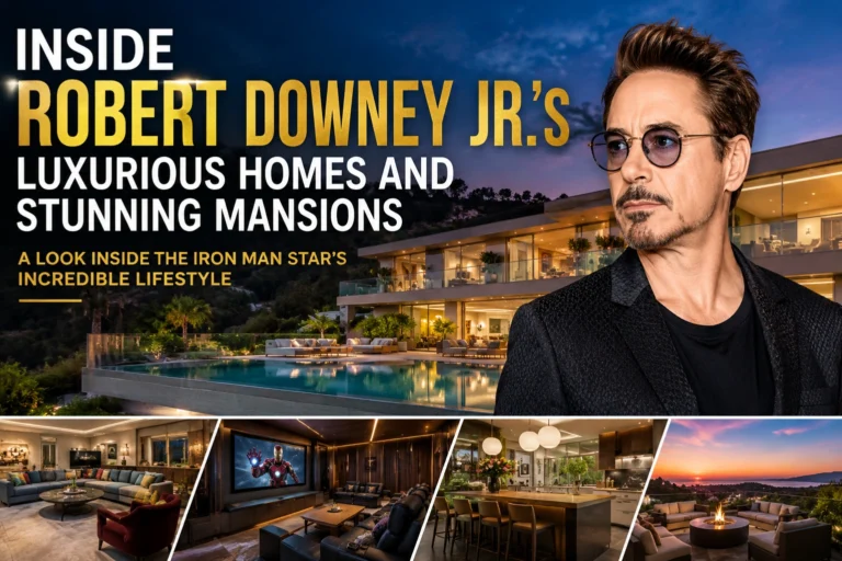 Inside Robert Downey Jr.’s Luxurious Homes and Stunning Mansions