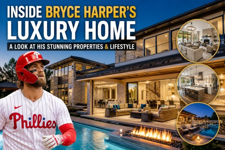 Inside Bryce Harper’s Luxury Home: A Look at His Stunning Properties & Lifestyle