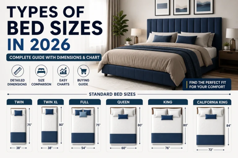 Types of Bed Sizes